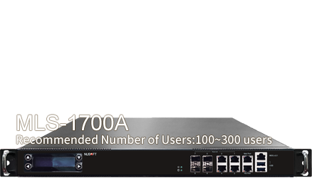 Recommended Number of Users:100~300 users